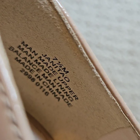 Nine West Nude Patent Pointed-Toe Pumps - Picture 10 of 10